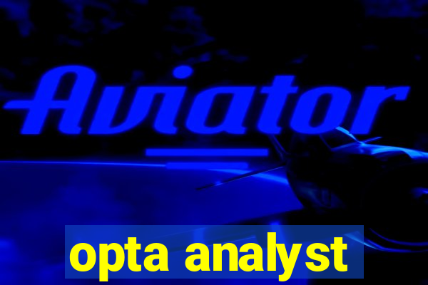 opta analyst
