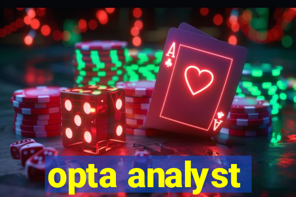 opta analyst