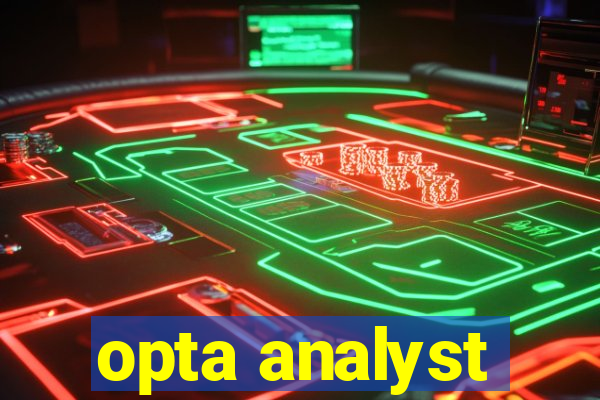 opta analyst