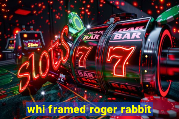 whi framed roger rabbit