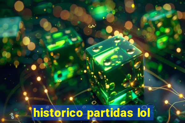 historico partidas lol