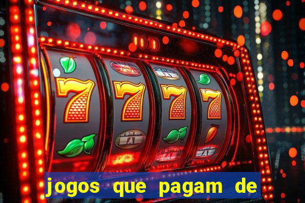 jogos que pagam de verdade no pix 2024