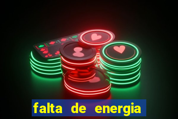 falta de energia em caucaia