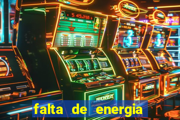 falta de energia em caucaia