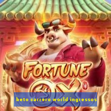 beto carrero world ingressos