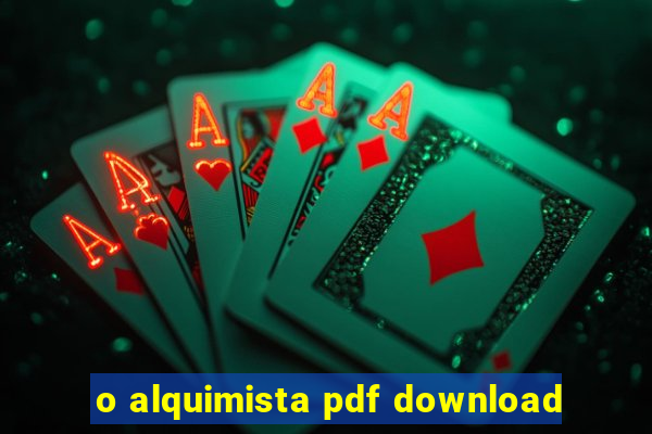 o alquimista pdf download