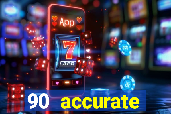 90 accurate football predictions