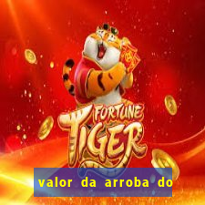 valor da arroba do porco na bahia