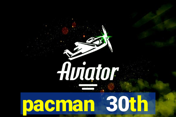 pacman 30th anniversary sonic