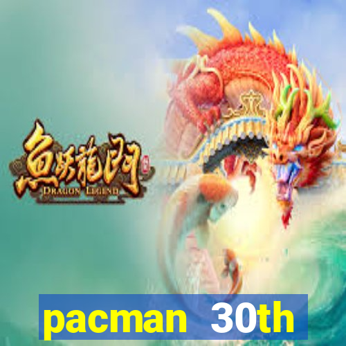 pacman 30th anniversary sonic