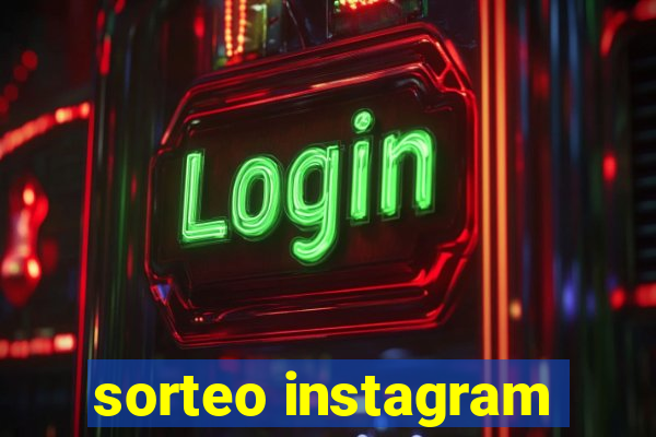 sorteo instagram