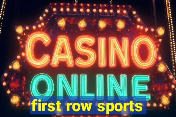 first row sports