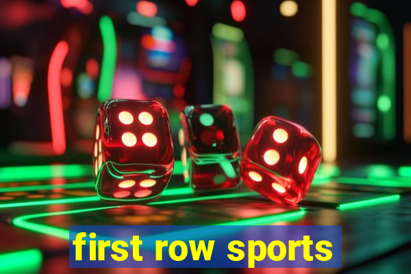 first row sports
