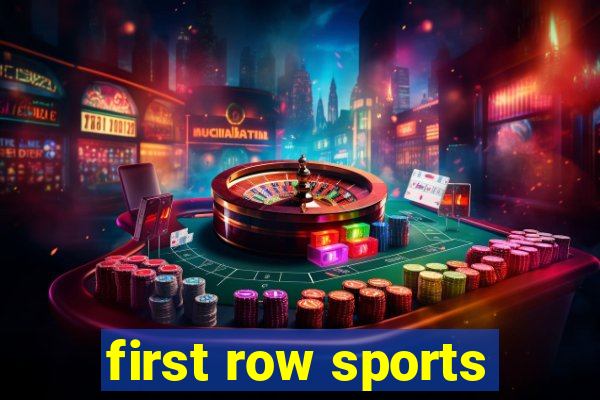 first row sports