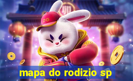 mapa do rodizio sp