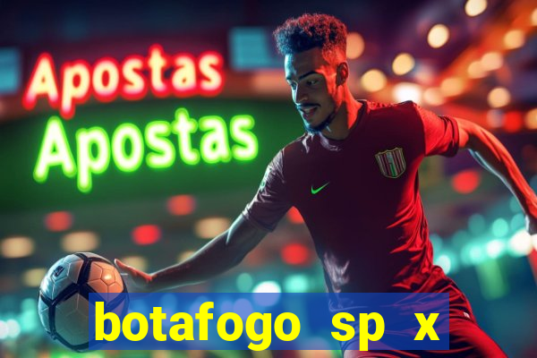 botafogo sp x palmeiras futemax