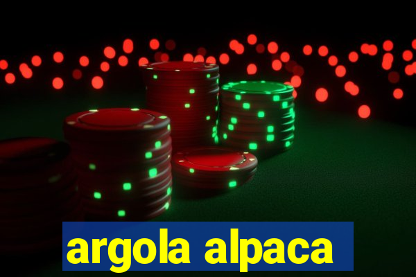 argola alpaca
