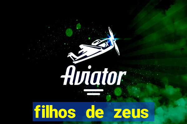 filhos de zeus mitologia grega