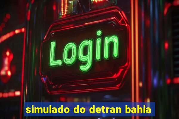 simulado do detran bahia