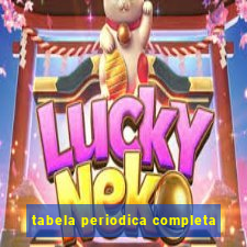 tabela periodica completa