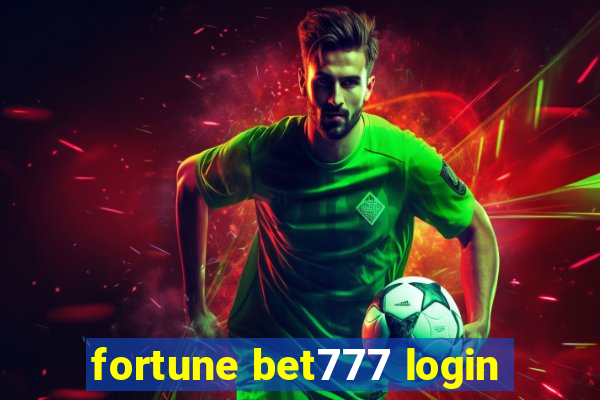 fortune bet777 login