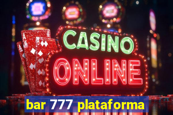 bar 777 plataforma