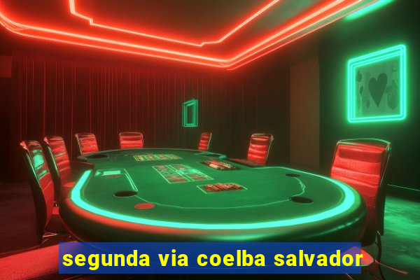segunda via coelba salvador