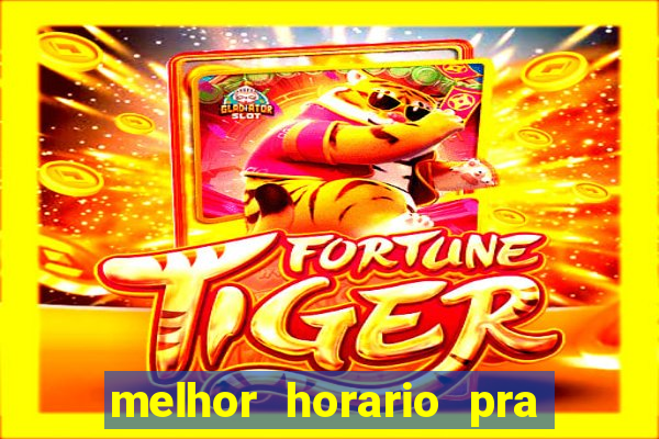 melhor horario pra jogar fortune rabbit