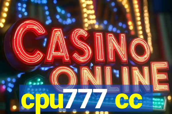 cpu777 cc