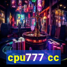 cpu777 cc