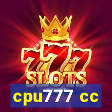 cpu777 cc