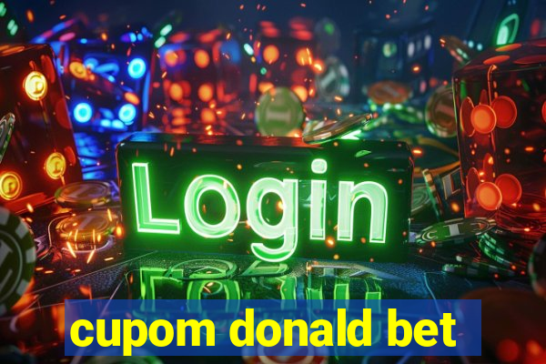 cupom donald bet