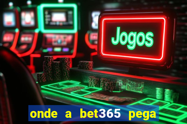 onde a bet365 pega as estatisticas