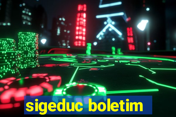 sigeduc boletim