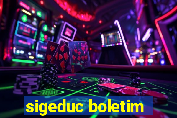 sigeduc boletim