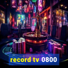 record tv 0800