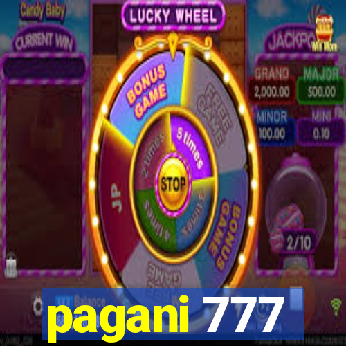 pagani 777