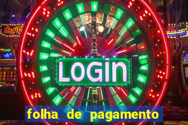 folha de pagamento para preencher word