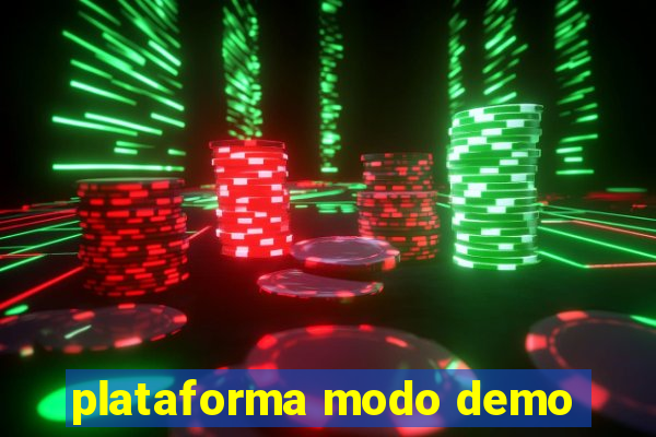 plataforma modo demo