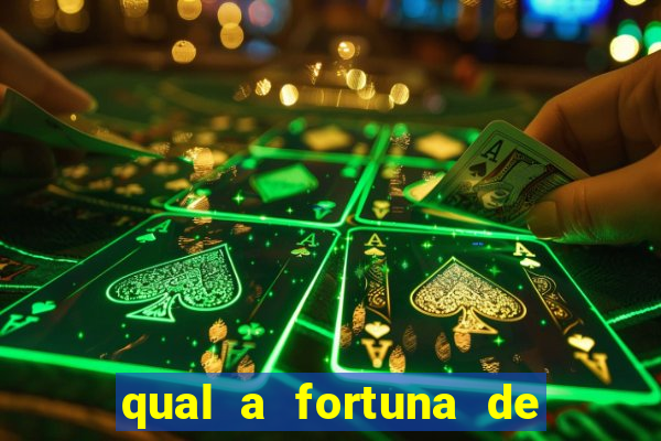 qual a fortuna de mari maria