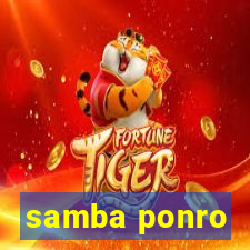 samba ponro