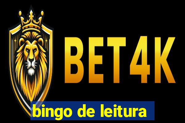 bingo de leitura