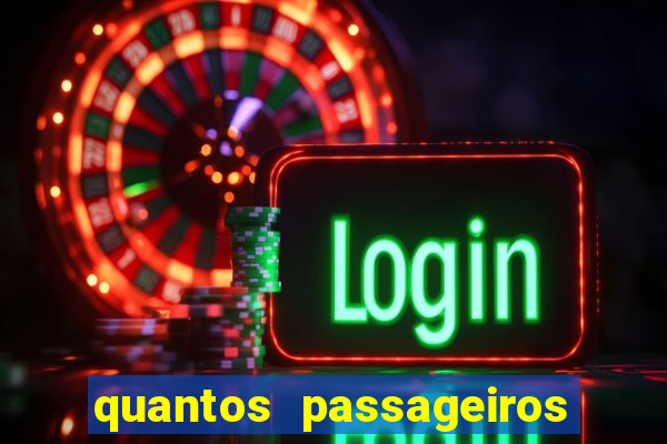 quantos passageiros cabem em um navio de cruzeiro