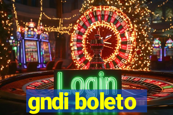 gndi boleto
