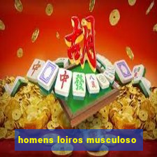 homens loiros musculoso