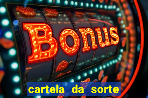 cartela da sorte time de futebol que mais saem