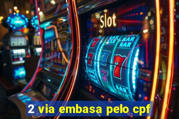 2 via embasa pelo cpf