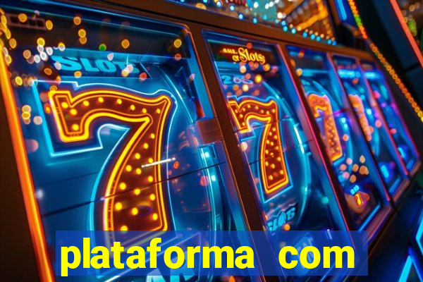 plataforma com chuva de dinheiro
