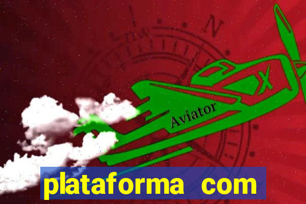 plataforma com chuva de dinheiro