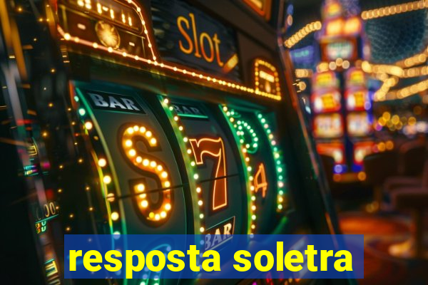 resposta soletra